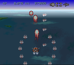 Screenshot Axelay