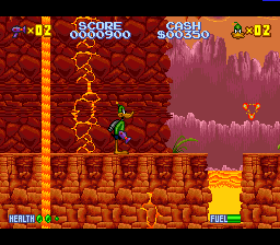 Screenshot Daffy Duck : The Marvin Missions