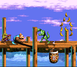 Screenshot Donkey Kong Country 3 : Dixie Kong's Double Trouble!
