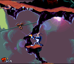 Screenshot Earthworm Jim