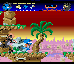 Screenshot The Itchy & Scratchy Game