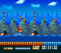 Screenshot James Pond's Crazy Sports