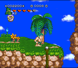 Screenshot Joe & Mac 3 : Lost in the Tropics