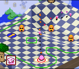 Screenshot Kirby's Dream Course