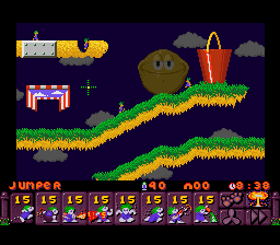 Screenshot Lemmings 2 : The Tribes