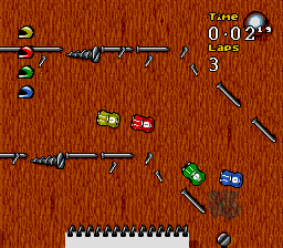Screenshot Micro Machines 2 : Turbo Tournament