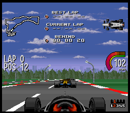 Screenshot Newman Haas IndyCar featuring Nigel Mansell