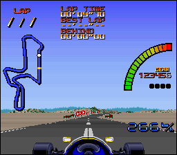 Screenshot Nigel Mansell's World Championship Racing