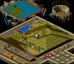 Screenshot Populous II : Trials of the Olympian Gods