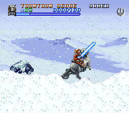 Screenshot Super Star Wars : The Empire Strikes Back