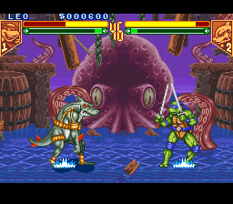 Screenshot Teenage Mutant Hero Turtles : Tournament Fighters
