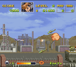 Screenshot U.N. Squadron