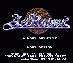 Screenshot ActRaiser