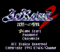 Screenshot ActRaiser 2