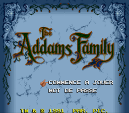 Screenshot The Addams Family