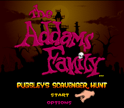 Screenshot The Addams Family - Pugsley's Scavenger Hunt