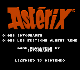 Screenshot Astérix