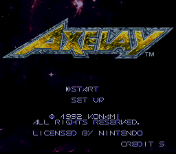 Screenshot Axelay