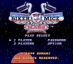 Screenshot Biker Mice from Mars