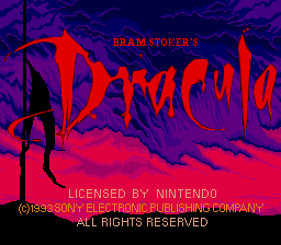 Screenshot Bram Stoker's Dracula
