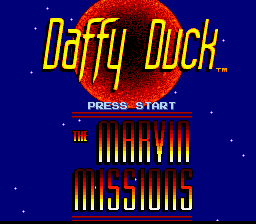 Screenshot Daffy Duck : The Marvin Missions