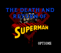 Screenshot The Death and Return of Superman