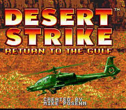 Screenshot Desert Strike : Return to the Gulf