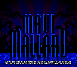 Screenshot Donald in Maui Mallard