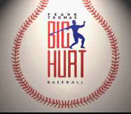 Screenshot Frank Thomas Big Hurt Baseball