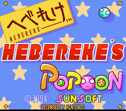 Screenshot Hebereke's Popoon