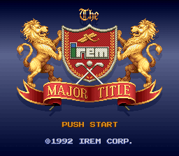 Screenshot Major Title