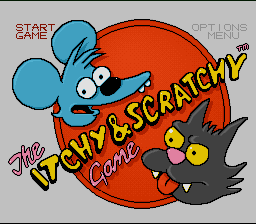 Screenshot The Itchy & Scratchy Game