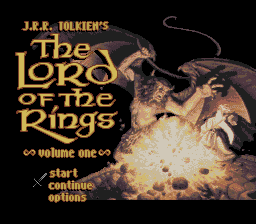 Screenshot J.R.R. Tolkien's The Lord of the Rings : Volume One