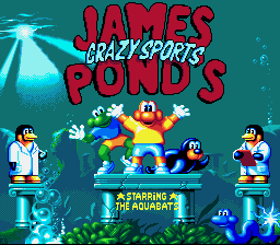 Screenshot James Pond's Crazy Sports