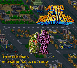 Screenshot King of the Monsters