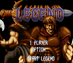 Screenshot Legend