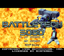 Screenshot MechWarrior 3050
