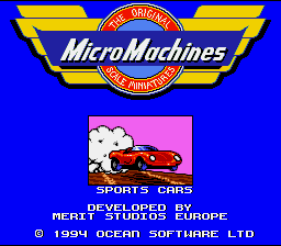 Screenshot Micro Machines