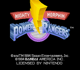 Screenshot Mighty Morphin Power Rangers