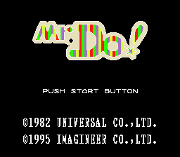 Screenshot Mr. Do!