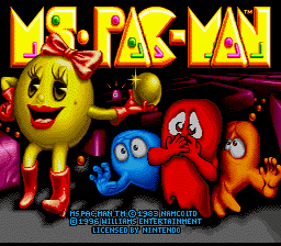 Screenshot Ms. Pac-Man