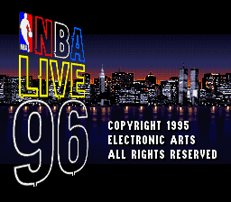 Screenshot NBA Live 96
