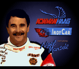 Screenshot Newman Haas IndyCar featuring Nigel Mansell