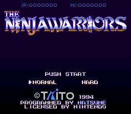 Screenshot Ninjawarriors : The New Generation