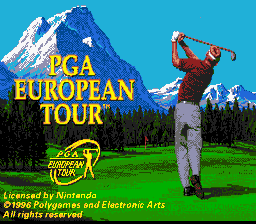 Screenshot PGA European Tour