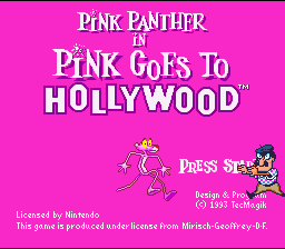 Screenshot Pink Goes to Hollywood