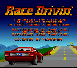 Screenshot Race Drivin'