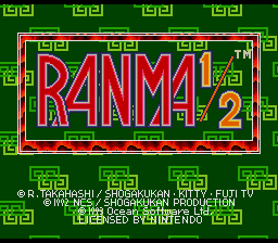 Screenshot Ranma 1/2