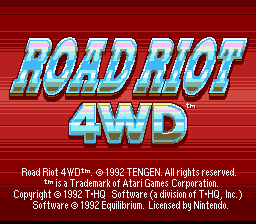 Screenshot Road Riot 4WD