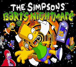 Screenshot The Simpsons : Bart's Nightmare